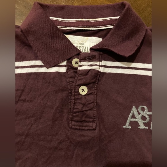 Men’s Size Small Aeropostale Maroon Polo - Picture 9 of 14